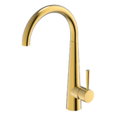 Abey Gareth Ashton 304 Gooseneck Bar Sink Mixer - Eureka Gold